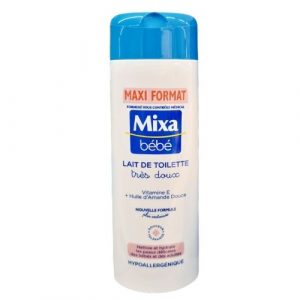Lait de toilette Mixa bébé Maxi Format