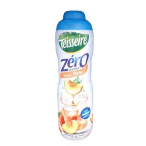 sirop tesseire gout peche zero sucre