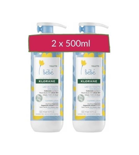 lait de toilette bébé promo